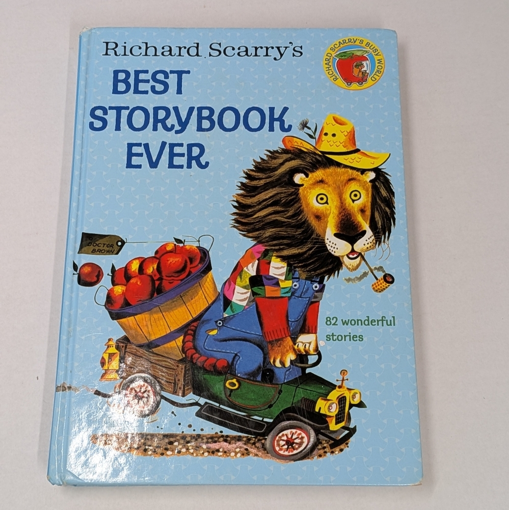 Richard Scarry’s Best Storybook Ever, Bedtime stories kids books Hardback